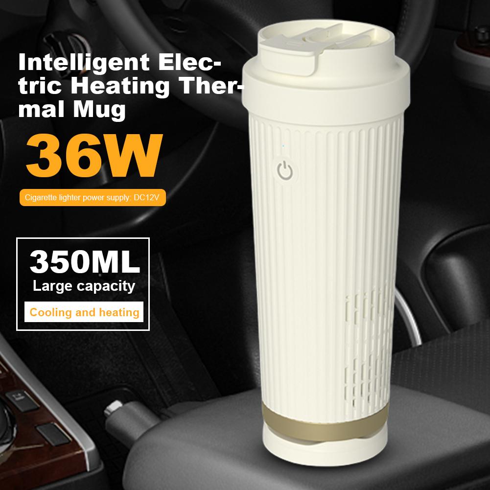 2-i-1 Bilkylskåp Kylning Värmning Kopp Håll Dryck Kall Varm Isolering Dryckeskylare Kopp för Utomhusresor