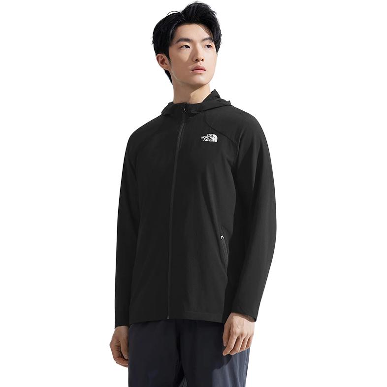 THE NORTH FACE SS25 Breathable Windproof UV Protection Sun Protection Clothing Men's JK3/Cosmic Black NF0A8AUR-JK3