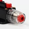 Interruttore automatico per auto in linea da 12 V-24 V CC Interruttore di ripristino manuale Fusibile audio 20 A/30 A/40 A/50 A/60 A/80 A/100 A