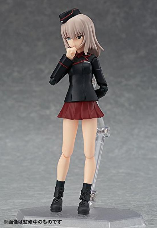 figma Girls Panzer the Movie Maho Nishizumi Erika Itsumi Set Painted Movable Figure & & Non-scale ABS&PVC