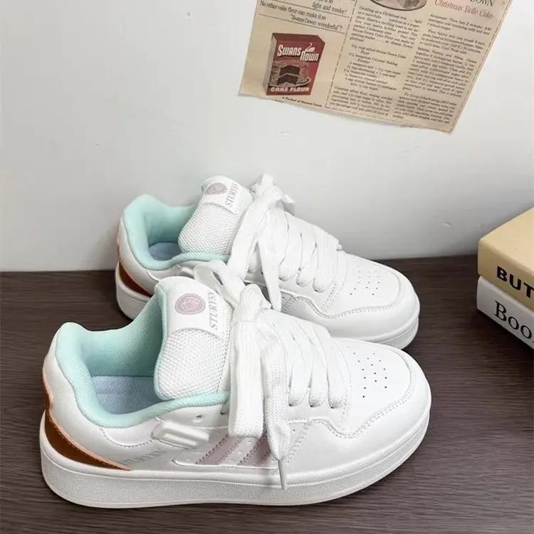 

Модные модные кроссовки для скейтборда, прогулочные кроссовки для мужчин и женщин, дышащие кроссовки для хлеба, повседневные кроссовки с толстым язычком 35