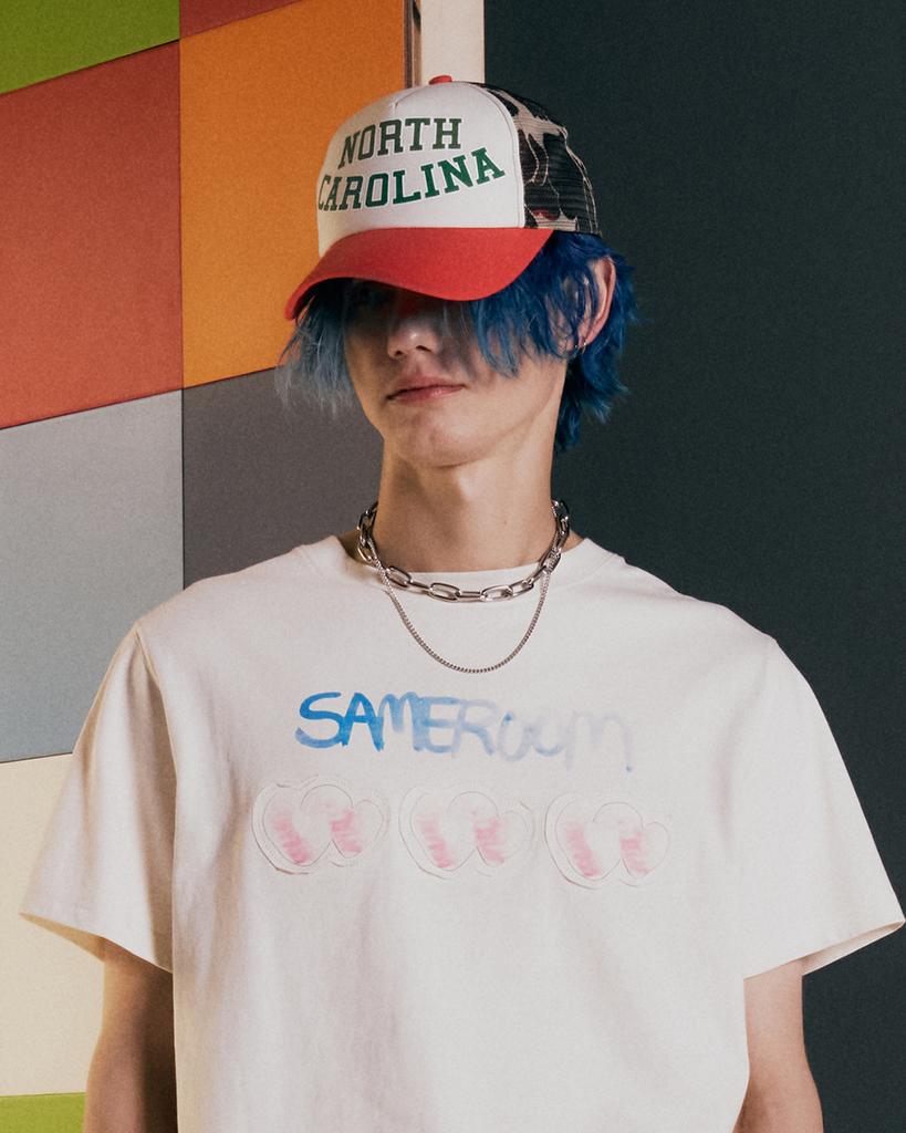 THEMUSEUMVISITOR North Carolina Color Mesh Cap (Camo)
