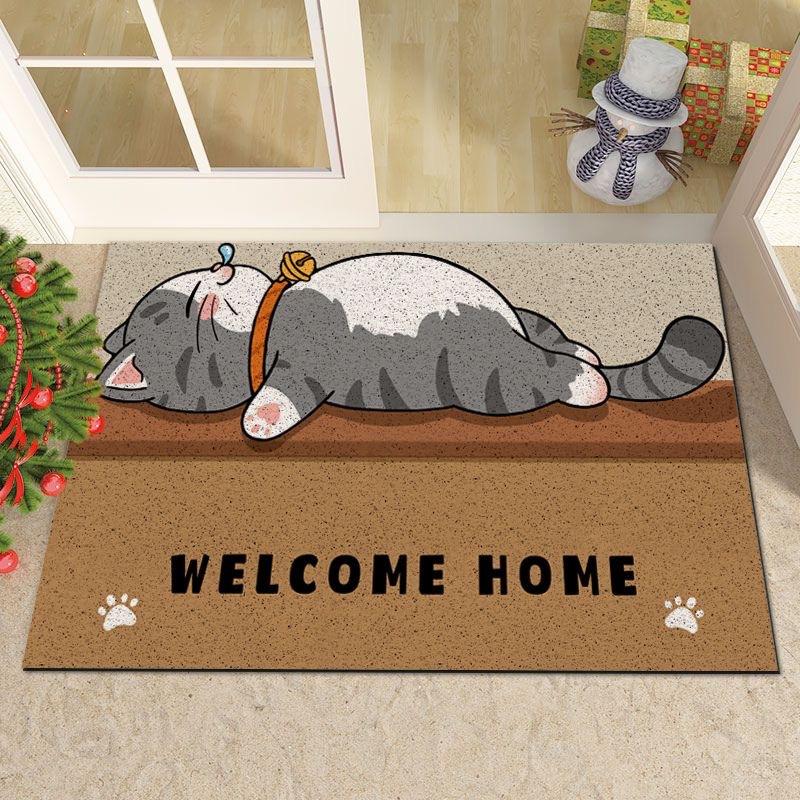 Cartoon Entrance Door Mat Can Be Cut and Washed Into The Door Mat