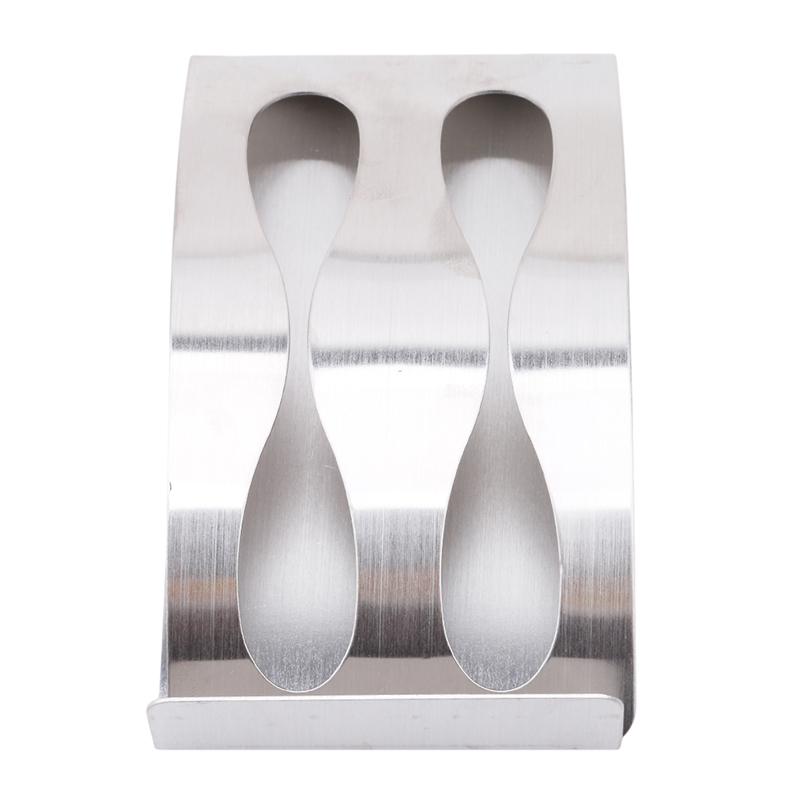 

Настенный держатель для зубных щеток и бритв, самоклеящийся органайзер для шкафа ванной комнаты из нержавеющей стали, аксессуары 2 holes