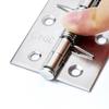 Spring Door Hinges Automatic Rebound Hinge with Spring Stainless Steel Door Window Cupboard Folding Hinges Furniture Hardware