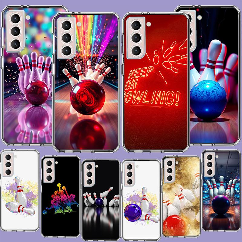 Bowling Entertainment Activities Phone Case for Samsung A16 A17 A26 A36 A56 A57 A55 A54 A37 A15 A25 A35 A14 A24 A34 Galaxy Note
