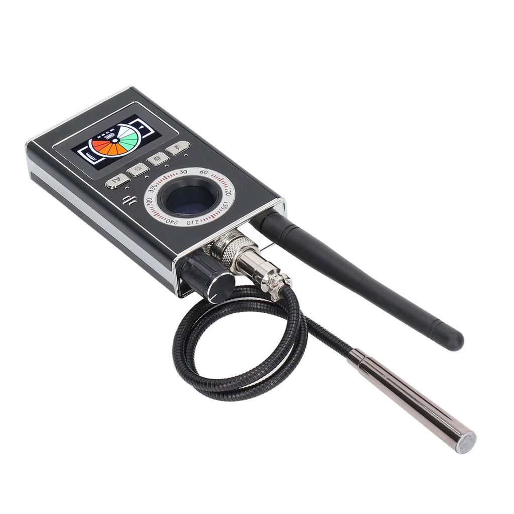 Signal Tracking Monitor LED Display GPS Scanning Detector Portable Camera Finder with Battery