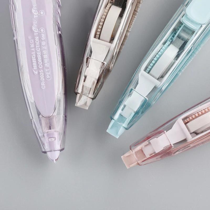 5mm*6m Student Correction Belt Error Eraser Writable Sticker Pen Style Replaceable Refill Creative School Stationery