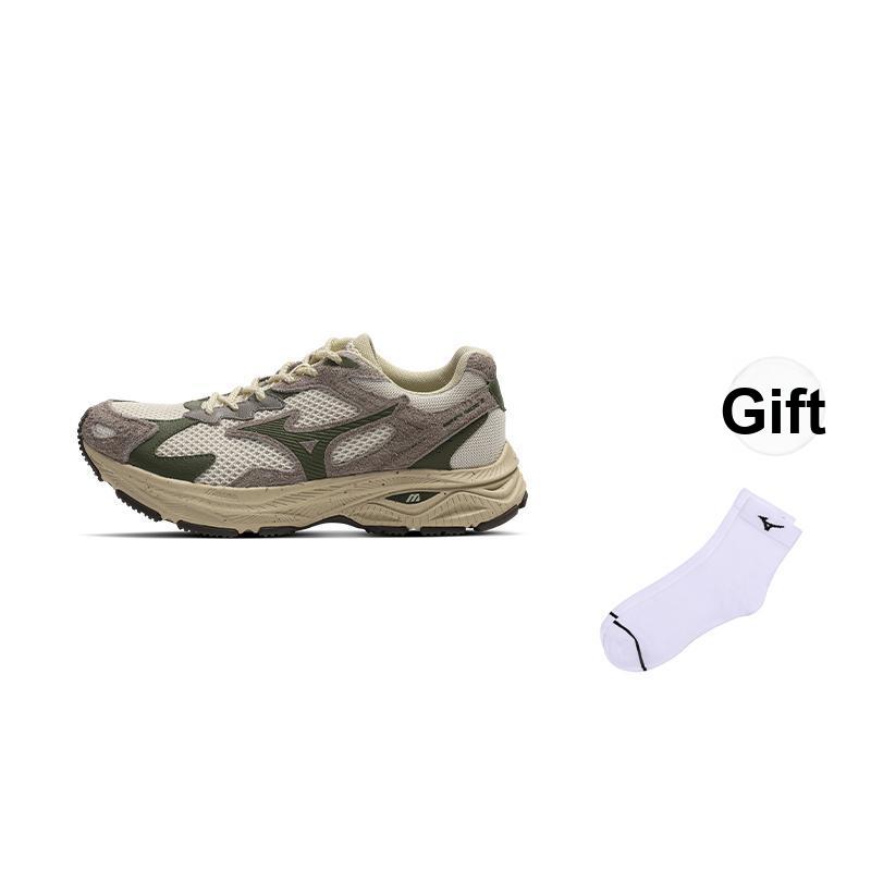 Mizuno Racer S Vintage Mesh Non-Slip Low-Top Casual Training Running Shoes Unisex sneaker Gray D1GH223520