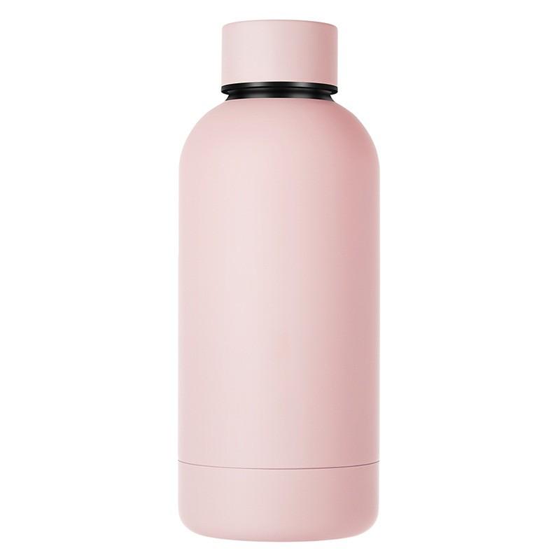 350ml Double Wall Stainless Steel Vacuum Insulated Travel Mug Mini Water Bottle Office Gym Car