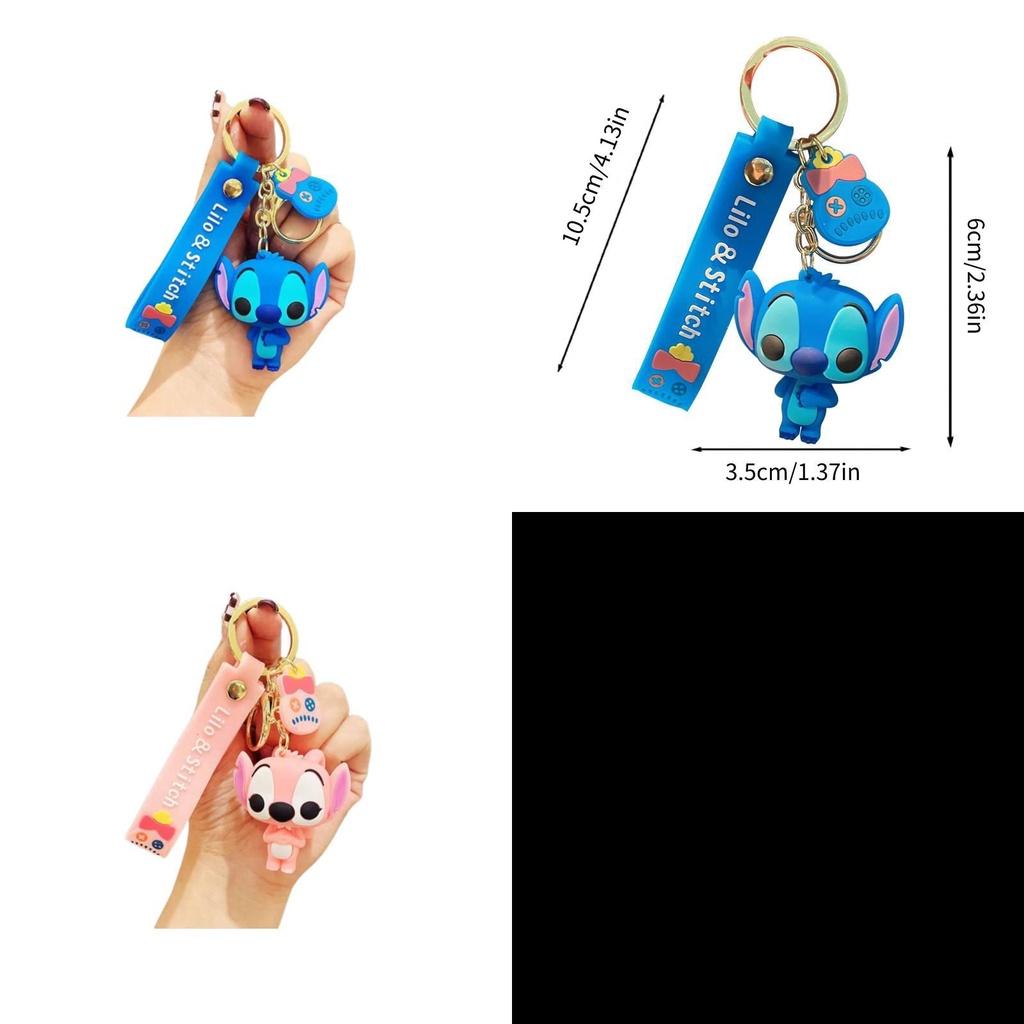 Cute Silicone Doll Keychain For Car And Bag Decoration