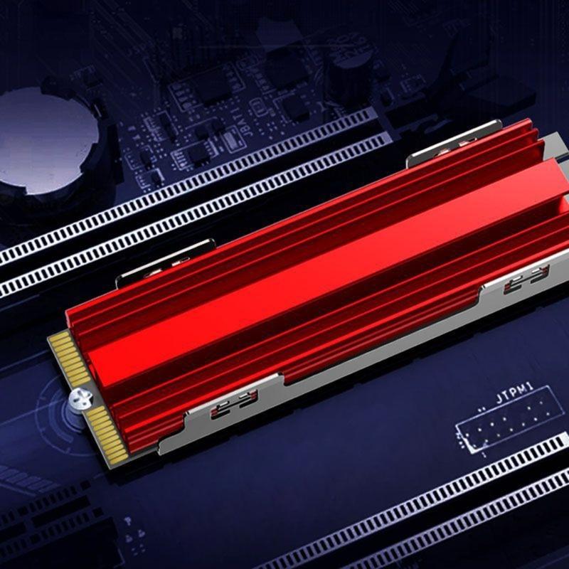 Universal Toolless M.2 NVMe Heatsink With Aluminum Construction and Silents Heat Dissipation