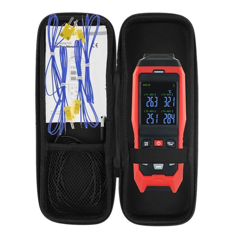 AEE4-Thermocouple Thermometer 4 Channels Data Logger Thermometer K Type Temperature Logger With Alarm And Data Logging