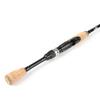 Portable Travel Spinning Fishing Rod Lightweight Carbon Fiber 4 Pieces Fishing Pole