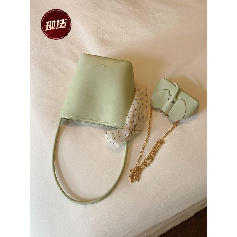 

South Style Chio2nd Beautiful Time Tote Bag Women s Summer Niche Style Satchel Shoulder Bag Free Elephant Coin Purse