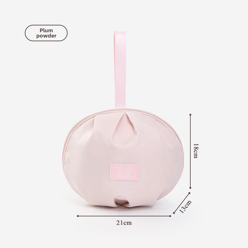 

Сумка-органайзер для нижнего белья, бюстгальтеров, трусиков и носков. Портативная дорожная сумка для хранения с несколькими отделениями, идеально подходит для путешествий. розовый