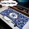 Custom Name Mouse Pad Chelsea Back-to-back Champions Mouse Pad, Gaming Mouse Pad, Keyboard Pad, Desk Decor for Computer Notebook Fan Birthday Gift