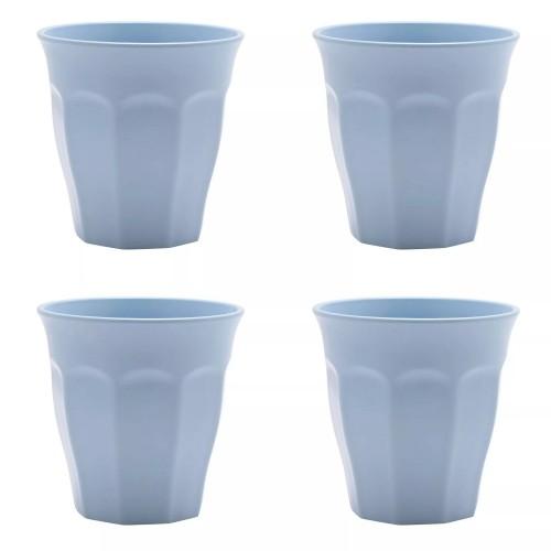 Country Living RPET 280ml Cup (Pack of 4) colore azzurro