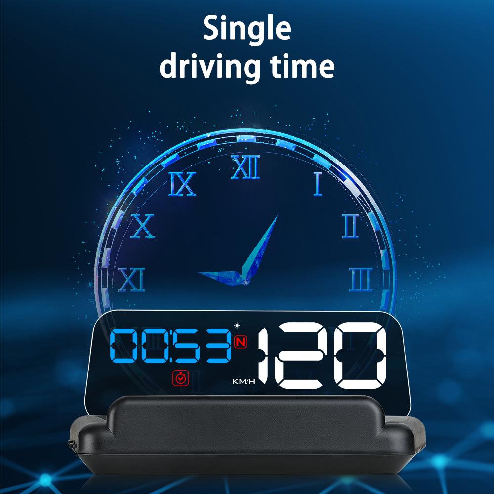 C500 OBD2 T900 GPS HUD Car Head-Up Display OBD Windshield Projector Speedometer Digital Auto Accessories Automotive Electronics