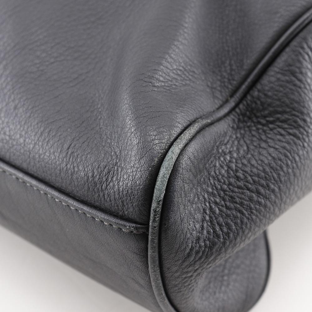 Paul Smith N Jagd Tragetasche PWN150 schwarzes Leder Damen Gebraucht