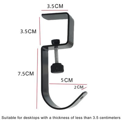 Space Saving Iron Stocking Hanger For Fireplaces Mantel Christmas Metal Hook Bucolic Wall Mounted Holiday Decors J0MC