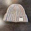 Patch Fashion Letter Knit Beanie Women Accessory For Winter Warmth And Comfort