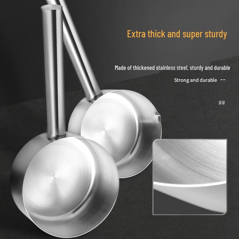 Stainless Steel Deep Water Ladle with Long Handle