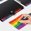A4 Expanding Files Folder Rainbow Color Design 7 Pocket Accordion Receipt Folder Documents Organizer School Office Supplies
