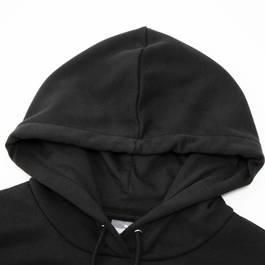 Puma Casual Comfortable Logo Print Pullover Hoodie Long Sleeve Sweatshirt Women sweatshirt Black 628882-01