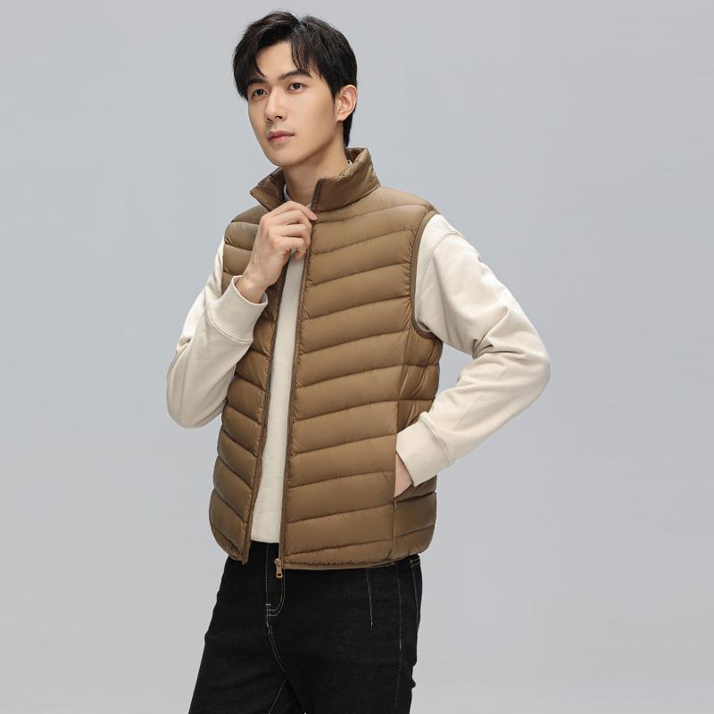 Men's Lightweight Duck Down Vest - 2026 Winter Casual Warm Waistcoat
