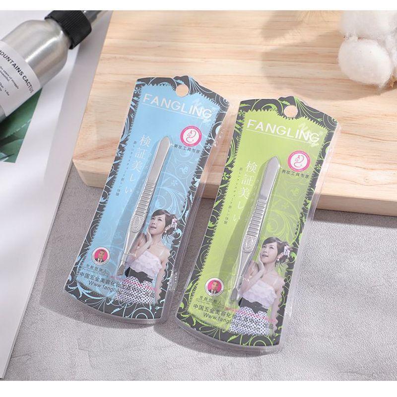 Rhodanthe - Stainless Steel Eyebrow Tweezers