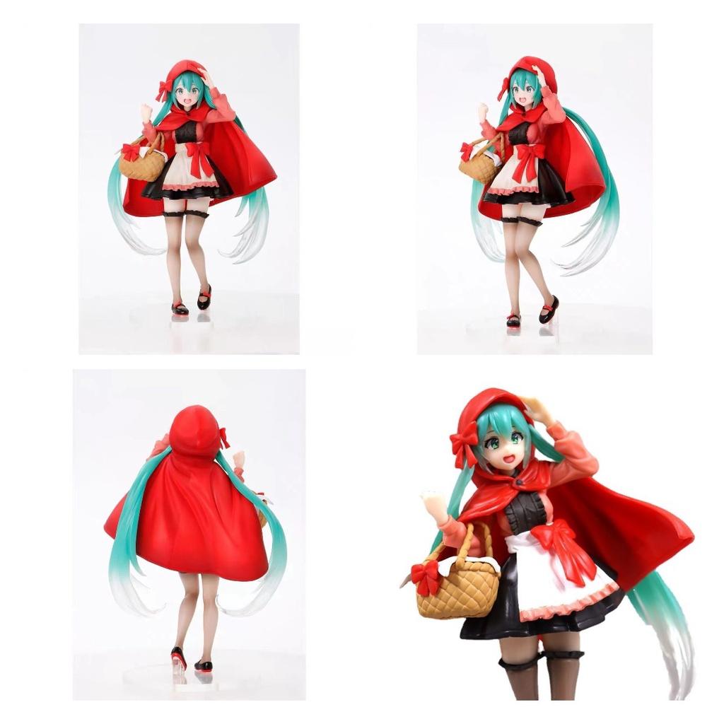 Lifelike Hatsune Miku Little Red Riding Hood Figure Toy Model Perfect Home Decoration Great Gift For Anime Lovers
