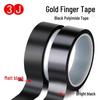 Matte Black High-Temperature Polyimide Tape