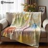 Pastel Shell Lightweight Microfiber Soft Christmas Fleece Blanket Warm Cozy Throw for Bed Sofa Office Travel All Season