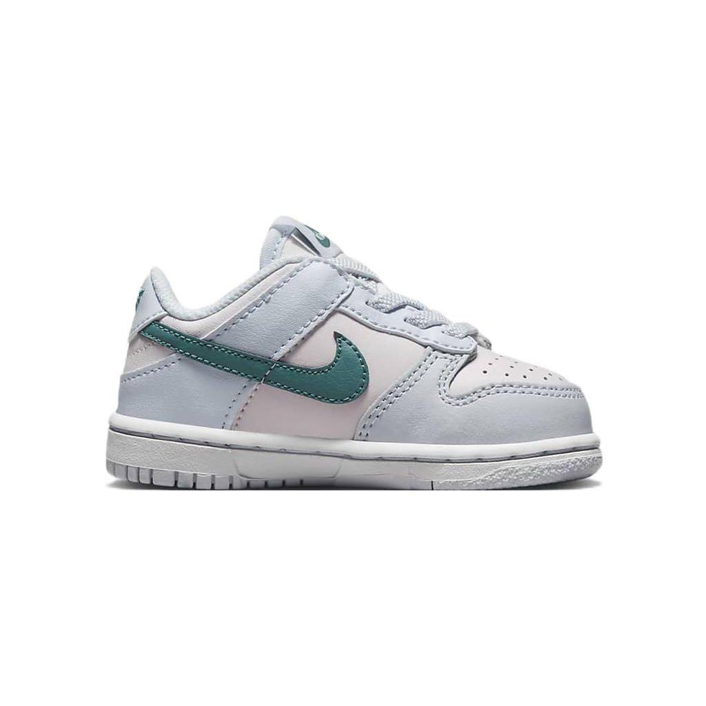 Nike Dunk Low TD Mineral Teal Baby Sneakers Grey Football-Grey Pearl-Pink FD1233-002
