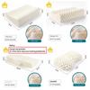 TAIHI 93% Natural latex Pillow For Neck Pain Thailand Massage Cervical Orthopedic Pillows For Sleeping Effectively Prevent Mites