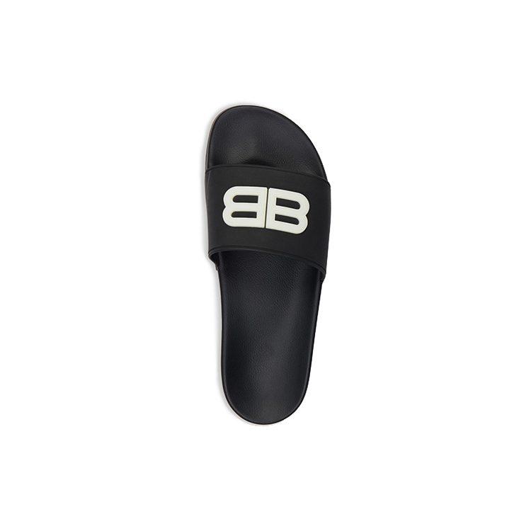 Balenciaga Pool Slides 'Black Glow' Women's 656434W1S861073