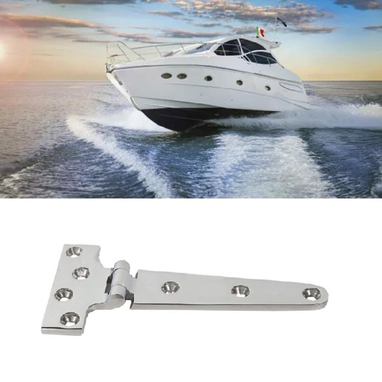 Thickened 316 Stainless T-shaped Hinge Rustproof for Marine Yacht Latch Hinge