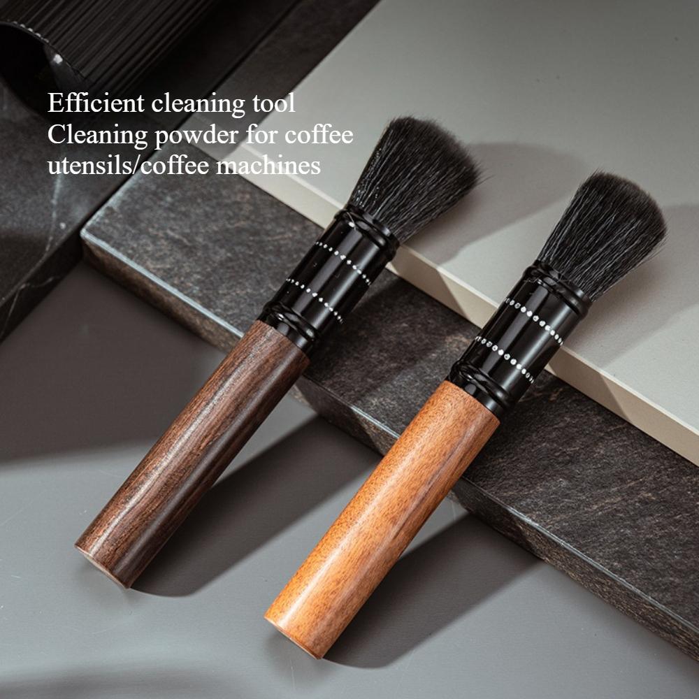 Coffee Bar Brush - Bristle Brush for Grinder Crevice Dust/Coffee Grounds Cleaning, Dust Remover for Baristas/Coffee Shops/Home Use KFS-QJ06