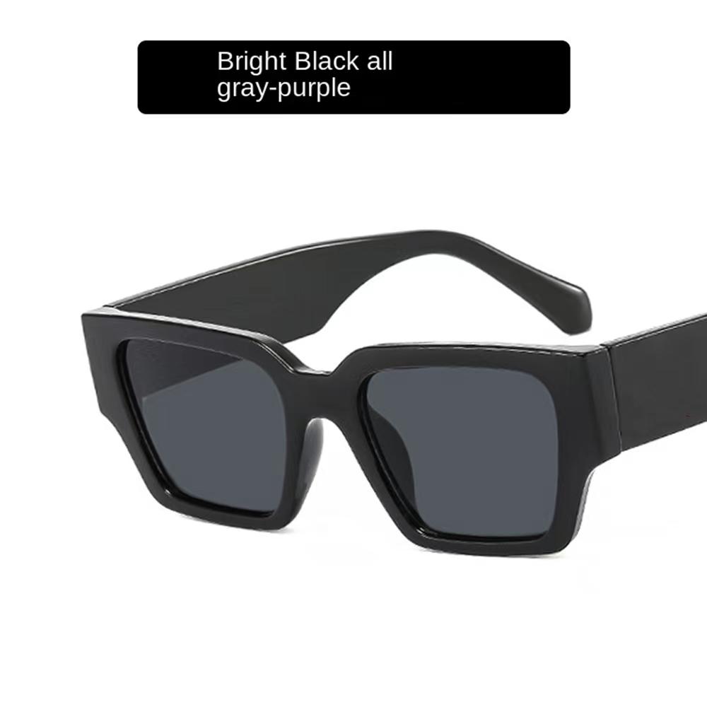 

Extra Large Latest Square Shaped Sunglasses Women X Designer Glasses Ladies Trendy Gradient Sunglasses UV 400 Protection Eyewear Oculos De Sol As Picture
