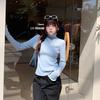 Autumn Knitted Turtleneck Long Sleeve Slim Jumper Tops Women Sweater Pullover Solid Ruffles Ladies Casual Shirts Soft Sweaters