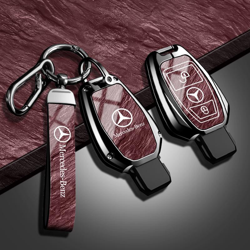 Zinc Alloy Car Key Protector Key Case Cover Shell For Mercedes Benz B C E Class GLS GLA GLK GLC CLA AMG W204 W205 W212 W463 W176