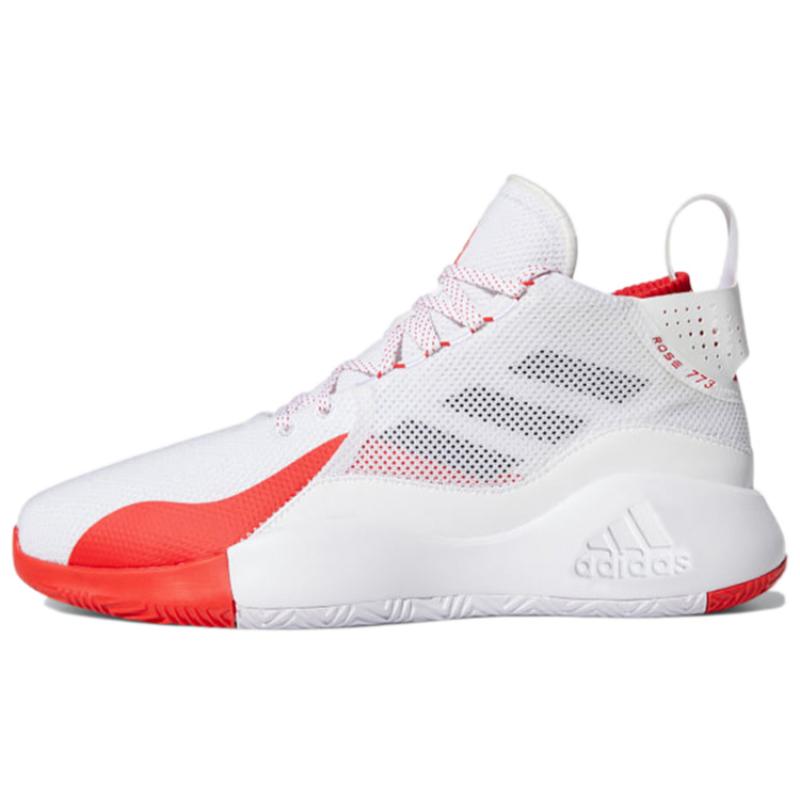 Adidas D Rose 773 2020 'White Vivid Red' Sneakers FX7120