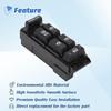 Fensterheberschalter Bedienknopf Fahrerseite Kompatibel mit 2000-2002 Chevrolet Chevy Tahoe Silverado Suburban Avalanche GMC Yukon Sierra 1500