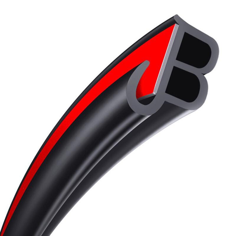 Car Door Anti-Collision Sealing Strip Hood Door Edge Trunk Scratch Protector Strip Guard For Car Style Noise ulation Trim