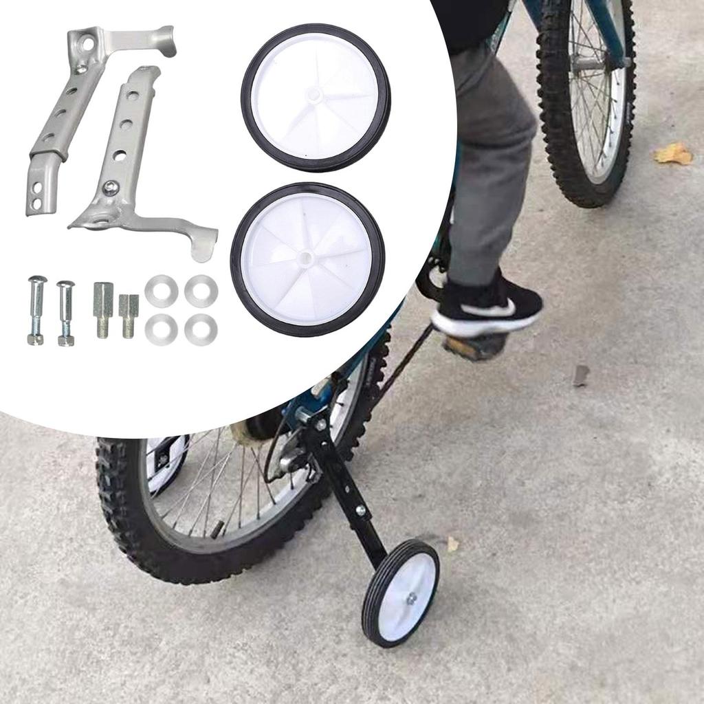 Children Mountain Bike Training Wheel for Beginner Bike Accessories Sturdy Easy Installation Bike Stabilizers for Cycling Riding
