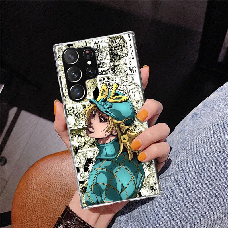 JoJo Adventure Dio Diego Brando Phone Case For Samsung Galaxy S24 S25 Edge S26 Ultra S23 S22 S21 Plus S20 FE + Personalized Prin
