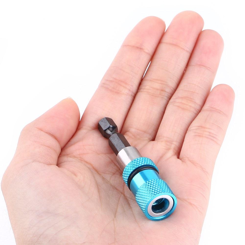 14-Zoll-Sechskantschaft-Magnetbithalter-Verlängerungsstange für elektrische Bohrschrauber, Länge 60 mm