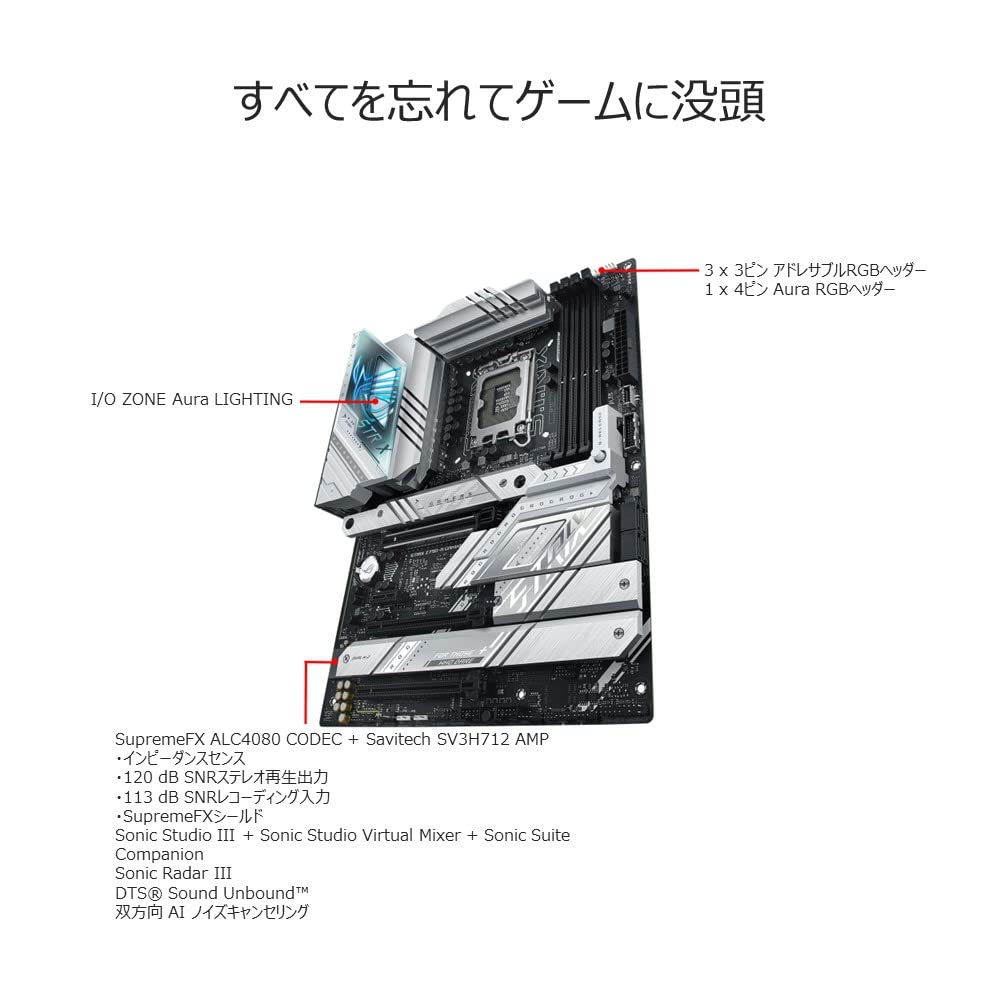 ASUS INTEL generation CPU compatible ATX motherboard Z790 equipped ROG STRIX GAMING WIFI D4 Domestic authorized distributor product 13.12th Z790-A /