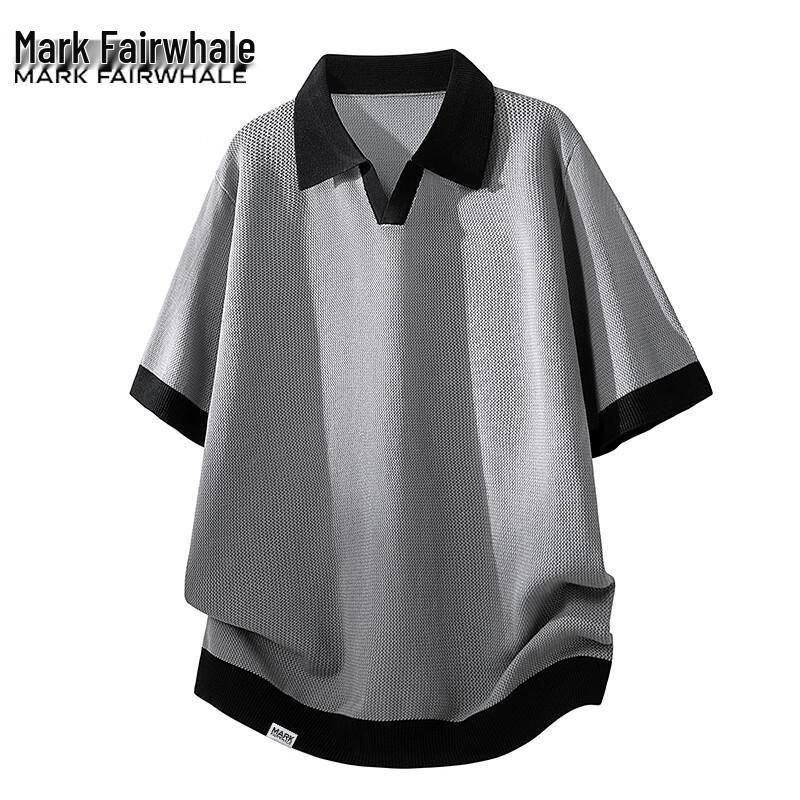 Mark Fairwhale Men's Summer Knit Polo Shirt